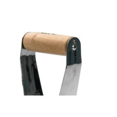 Zwiebelpflanzer 230mm Edelstahl Holzgriff Korrosionsbeständig