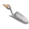 Hand-Forged Garden Trowel Beech Wood Handle Stainless Steel
