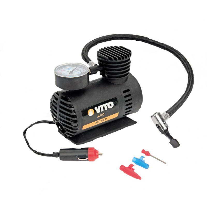 Mini Compresseur Portable 12V 150 PSI Débit 15 L/min Extension 2