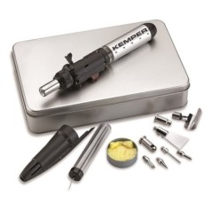 Kit Microsoudure Gaz Rechargeable 1300°C Allumage Piezo KEMPER