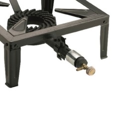 Fornello a gas in ghisa 7.5KW 4 piedini regolazione fiamma KEMPER