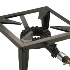 Cast Iron Gas Stove 7.5KW 4 Feet Flame Adjustment KEMPER