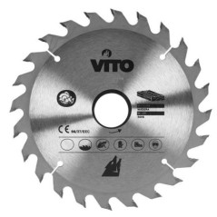 Circular Saw Blade 185mm 24 Tungsten Carbide Teeth