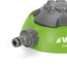 Aspersor de riego multichorros 8 funciones ajustable Ø 19/25