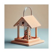 Comedero para aves y gallinero