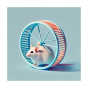 Rodent exercise wheel