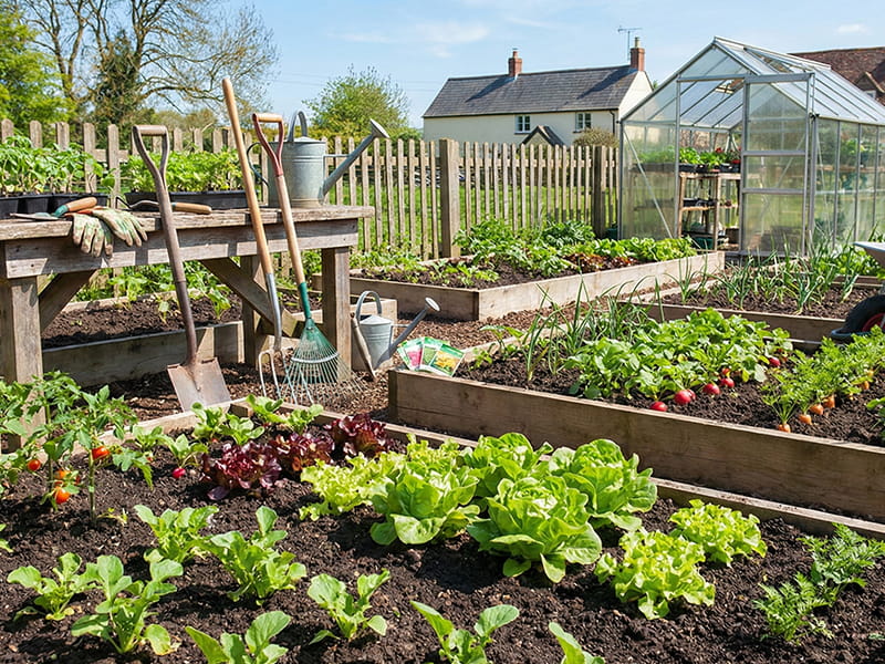 Que planter au potager au printemps et quels outils utiliser ?