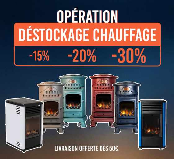 Déstockage Chauffage !